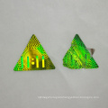 Customized green metal 3D hologram security sticker/label/trademark printing for brand protection